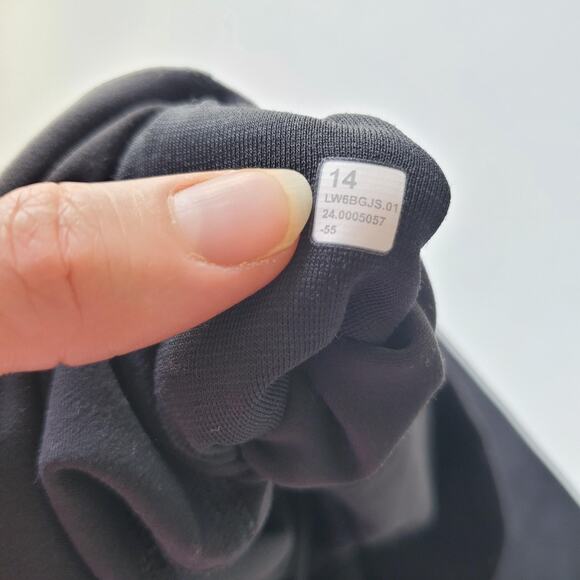 Lululemon Align Crop Leggings Womens 14 Gray High Rise 21" Yoga Pants Athletic - Picture 4 of 9